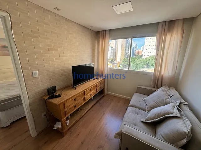 Apartamento 1 quarto e 1 banheiro, para alugar, no bairro Cambuí em Campinas