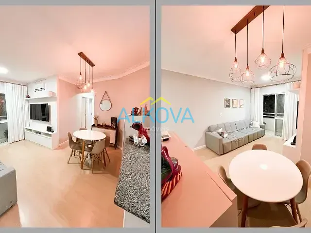 Apartamento 3 quartos e 2 banheiros, à venda, no bairro Parque Residencial Aquarius em São José dos Campos