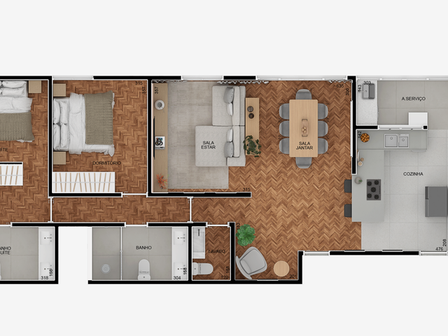 Apartamento com 110m² 2 quartos e 2 banheiros, à venda, no bairro Bela Vista em São Paulo