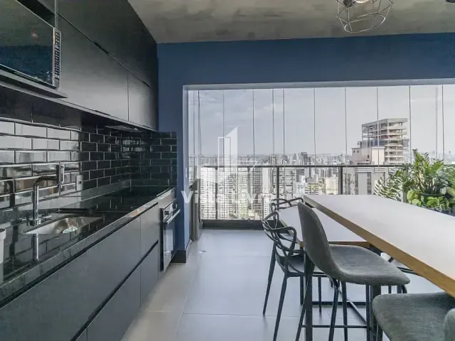 Apartamento com 64m² 2 quartos e 2 banheiros, à venda, no bairro Pinheiros em São Paulo