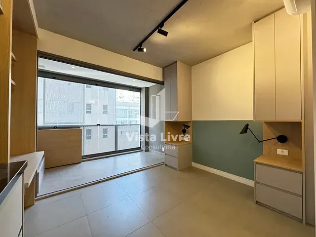 Apartamento com 24m² 1 quarto e 1 banheiro, à venda, no bairro Cerqueira César em São Paulo