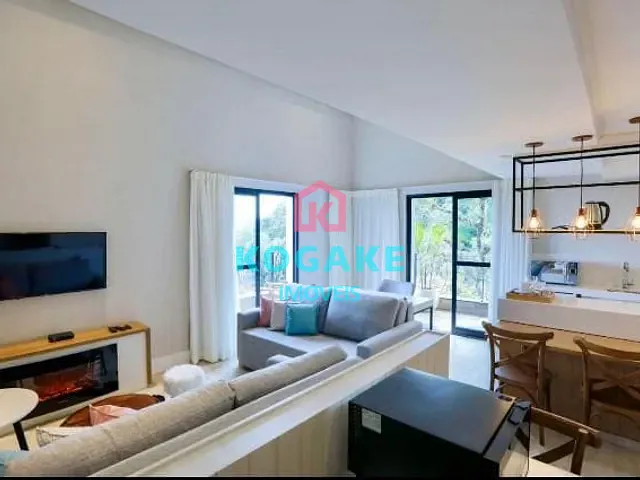 Apartamento com 77m² 1 quarto e 2 banheiros, à venda, no bairro Morro Do Elefante em Campos do Jordão