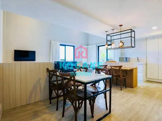 Apartamento com 77m² 1 quarto e 2 banheiros, à venda, no bairro Morro Do Elefante em Campos do Jordão