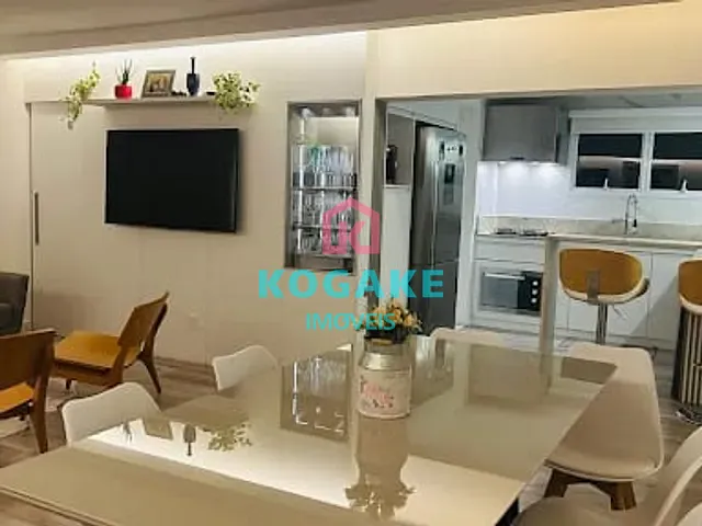 Apartamento com 120m² 3 quartos e 3 banheiros, à venda, no bairro Jardim São Dimas em São José dos Campos