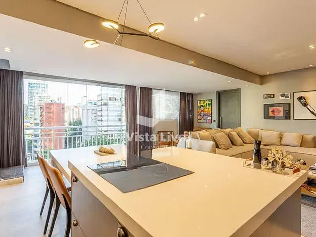Apartamento com 220m² 2 quartos e 3 banheiros, à venda, no bairro Vila Nova Conceição em São Paulo