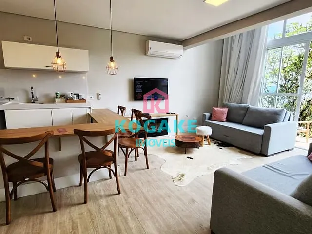 Apartamento com 77m² 1 quarto e 1 banheiro, à venda, no bairro Morro Do Elefante em Campos do Jordão