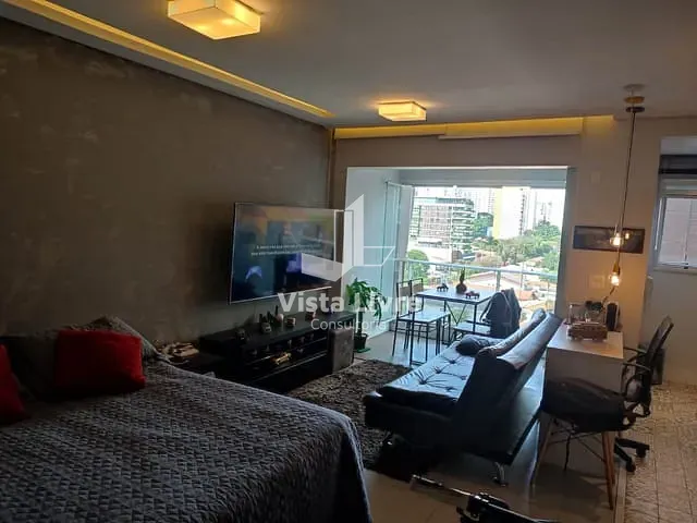 Studio com 33m² 1 quarto e 1 banheiro, à venda, no bairro Cidade Monções em São Paulo