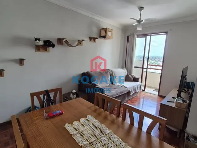 Apartamento 3 quartos e 2 banheiros, à venda, no bairro Conjunto Residencial Trinta e Um de Março em São José dos Campos