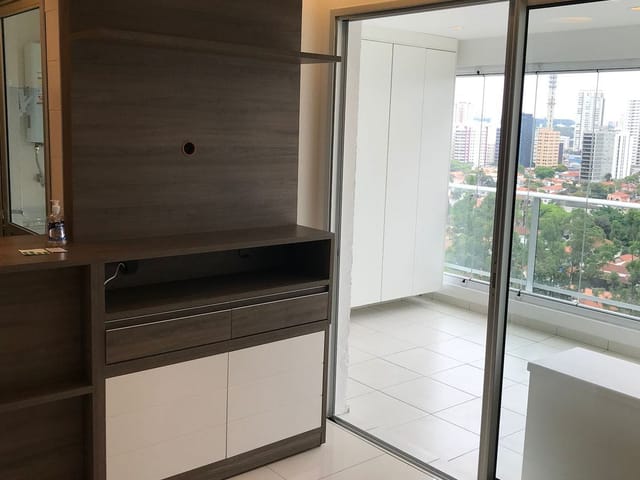 Foto do Apartamento - Apartamento à venda, Cidade Monções, São Paulo, SP | Vista Livre