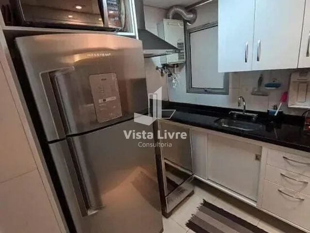 Apartamento com 55m² 1 quarto e 2 banheiros, à venda, no bairro Brooklin Paulista em São Paulo