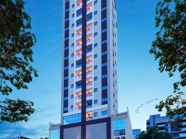 Apartamento com 62m² 2 quartos e 3 banheiros, à venda, no bairro Morretes em Itapema