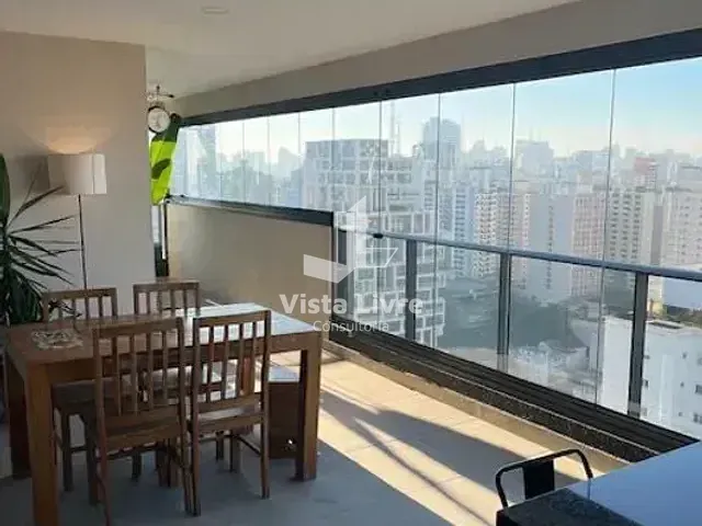 Apartamento com 118m² 2 quartos e 2 banheiros, à venda, no bairro Cerqueira César em São Paulo