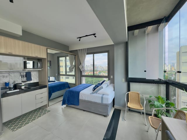 Apartamento com 27m² 1 quarto e 1 banheiro, à venda, no bairro Vila Olímpia em São Paulo