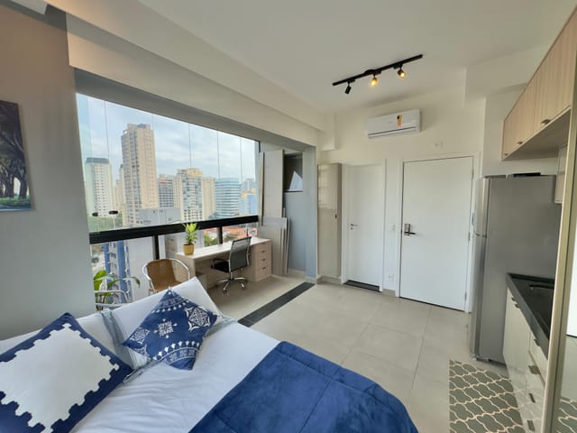 Apartamento com 27m² 1 quarto e 1 banheiro, à venda, no bairro Vila Olímpia em São Paulo