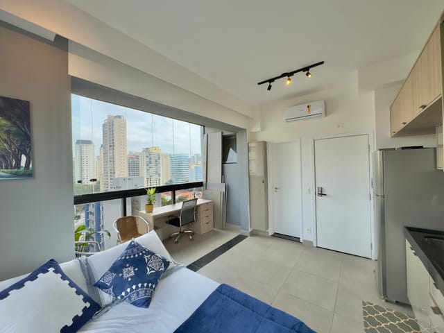 Apartamento com 27m² 1 quarto e 1 banheiro, à venda, no bairro Vila Olímpia em São Paulo