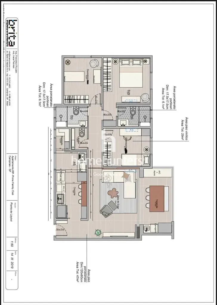 Apartamento, 3 quartos, 92 m² - Foto 79