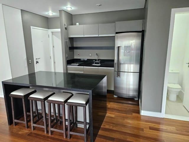 Apartamento com 93m² 1 quarto e 2 banheiros, à venda ou para alugar, no bairro Itaim Bibi em São Paulo