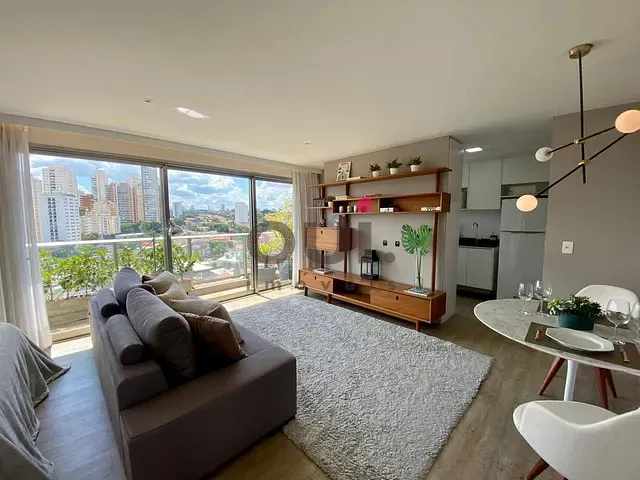 Apartamento 1 quarto e 1 banheiro, para alugar, no bairro Vila Madalena em São Paulo
