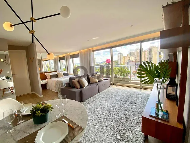 Apartamento 1 quarto e 1 banheiro, para alugar, no bairro Vila Madalena em São Paulo