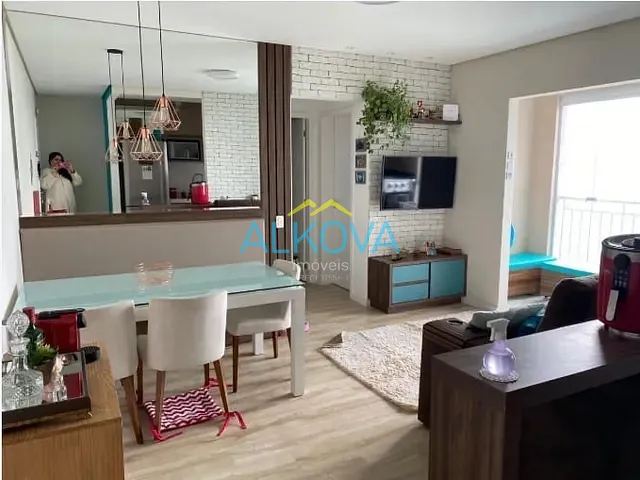 Apartamento 2 quartos e 2 banheiros, à venda, no bairro Pagador de Andrade em Jacareí