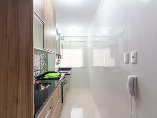 Apartamento com 58m² 2 quartos e 2 banheiros, para alugar, no bairro Vila Yara em Osasco
