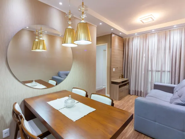 Apartamento com 58m² 2 quartos e 2 banheiros, para alugar, no bairro Vila Yara em Osasco