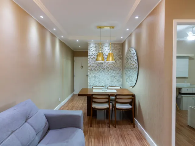 Apartamento com 58m² 2 quartos e 2 banheiros, para alugar, no bairro Vila Yara em Osasco