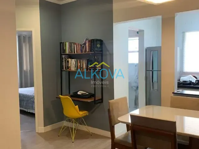 Apartamento 2 quartos e 1 banheiro, à venda, no bairro Residencial Bosque dos Ipês em São José dos Campos