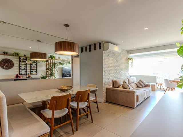 Apartamento com 90m² 3 quartos e 2 banheiros, à venda, no bairro Brooklin Paulista em São Paulo