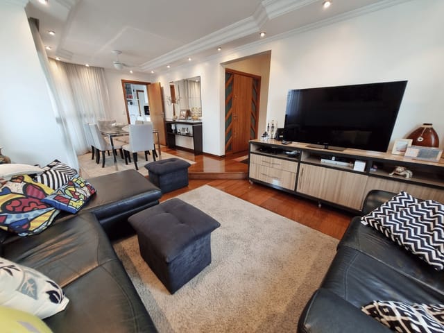 Apartamento com 160m² 3 quartos e 4 banheiros, à venda, no bairro Mirandópolis em São Paulo