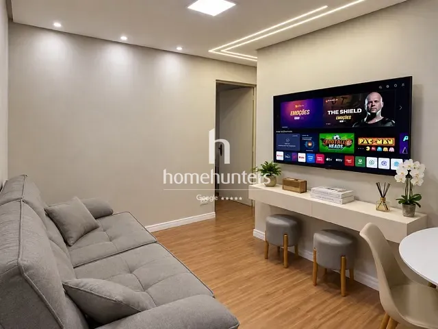 Apartamento 2 quartos e 1 banheiro, à venda, no bairro Jardim Amazonas em Campinas
