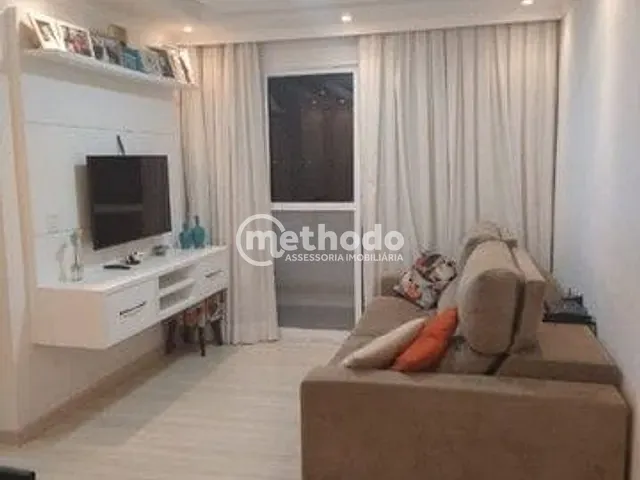 Apartamento com 57m² 2 quartos e 1 banheiro, à venda, no bairro Parque Camélias em Campinas