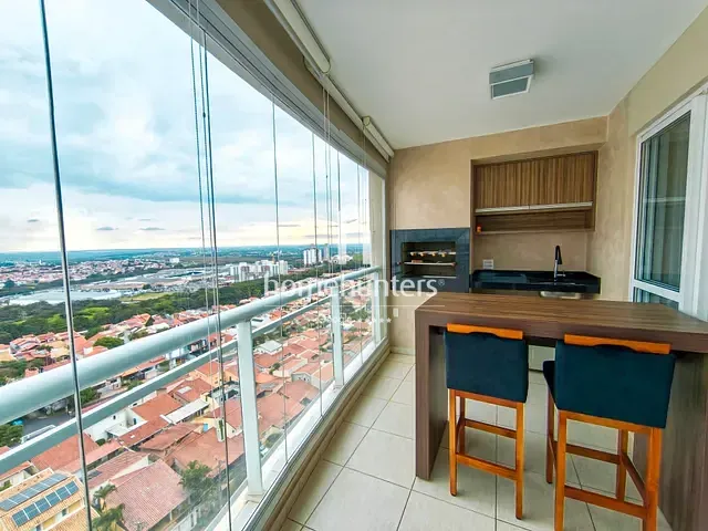 Apartamento 3 quartos e 4 banheiros, para alugar, no bairro Mansões Santo Antônio em Campinas