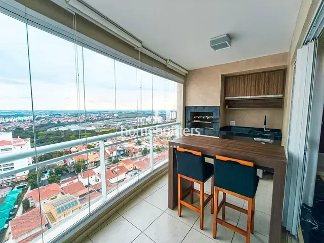 Apartamento 3 quartos e 4 banheiros, para alugar, no bairro Mansões Santo Antônio em Campinas