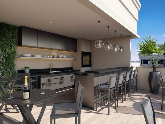 Apartamento com 70m² 3 quartos e 2 banheiros, à venda, no bairro Morretes em Itapema