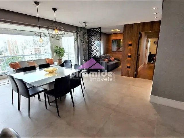 Apartamento com 154m² 3 quartos e 4 banheiros, à venda, no bairro Vila Ema em São José dos Campos