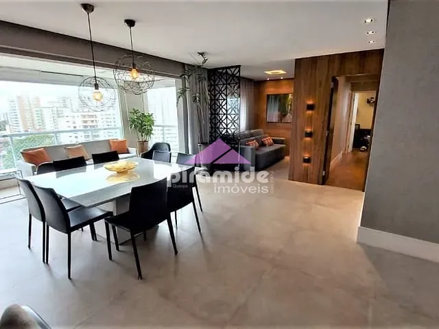 Apartamento com 154m² 2 quartos e 4 banheiros, à venda ou para alugar, no bairro Vila Ema em São José dos Campos