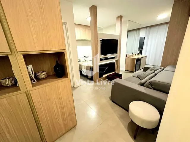 Apartamento com 49m² 1 quarto e 1 banheiro, à venda, no bairro Campo Belo em São Paulo
