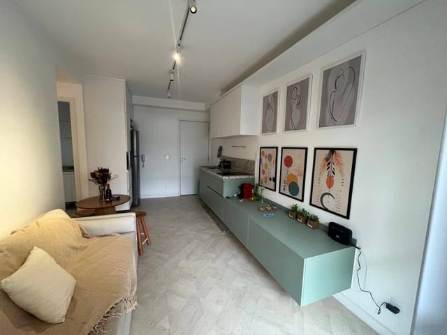 Apartamento com 40m² 1 quarto e 1 banheiro, à venda, no bairro Bela Vista em São Paulo