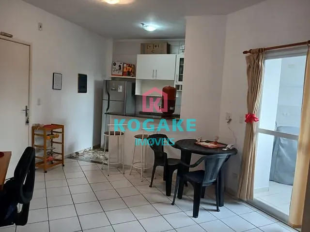 Apartamento 1 quarto e 2 banheiros, à venda, no bairro Jardim São Dimas em São José dos Campos