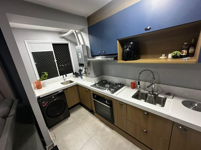 Apartamento com 45m² 2 quartos e 1 banheiro, à venda, no bairro Cambuci em São Paulo