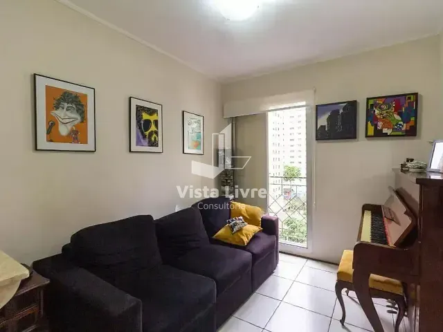 Apartamento com 86m² 2 quartos e 1 banheiro, à venda, no bairro Moema em São Paulo