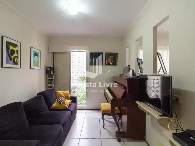 Apartamento com 86m² 2 quartos e 1 banheiro, à venda, no bairro Moema em São Paulo