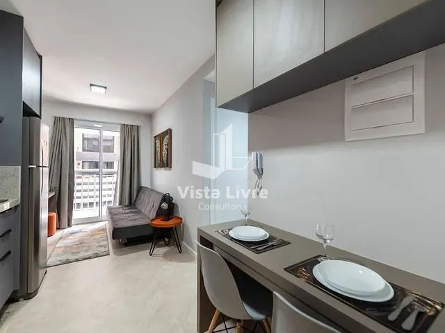 Apartamento com 31m² 1 quarto e 1 banheiro, à venda, no bairro Pinheiros em São Paulo