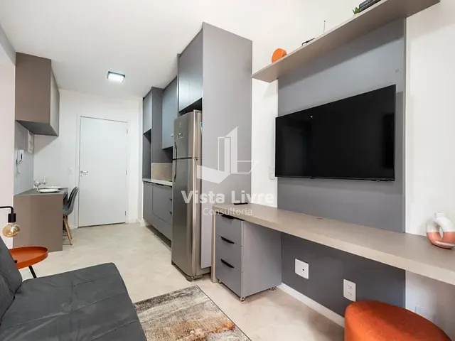 Apartamento com 31m² 1 quarto e 1 banheiro, à venda, no bairro Pinheiros em São Paulo