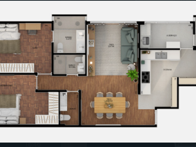 Apartamento com 100m² 2 quartos e 2 banheiros, à venda, no bairro Higienópolis em São Paulo