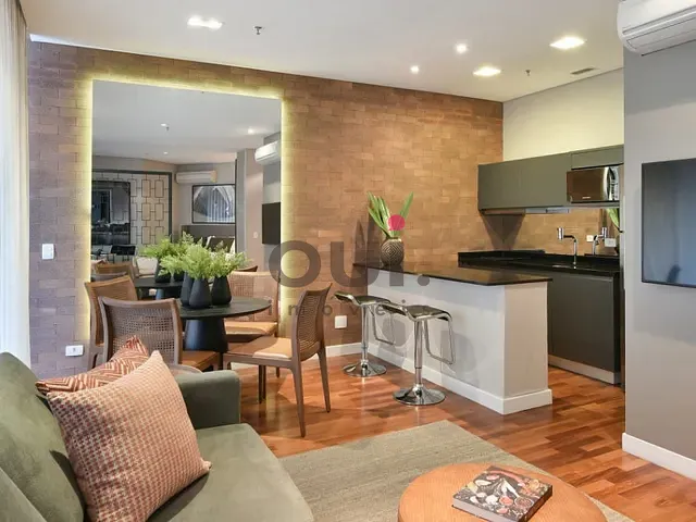 Apartamento 1 quarto e 1 banheiro, à venda, no bairro Vila Olímpia em São Paulo