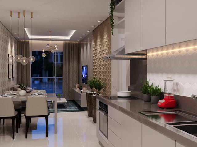 Apartamento com 75m² 2 quartos e 3 banheiros, à venda, no bairro Morretes em Itapema