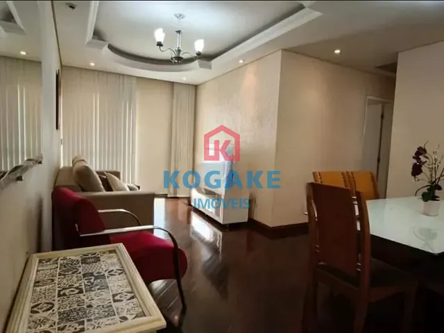 Apartamento com 90m² 3 quartos e 2 banheiros, à venda, no bairro Parque Residencial Aquarius em São José dos Campos