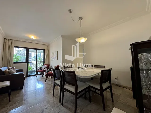 Apartamento com 100m² 3 quartos e 5 banheiros, à venda, no bairro Indianópolis em São Paulo